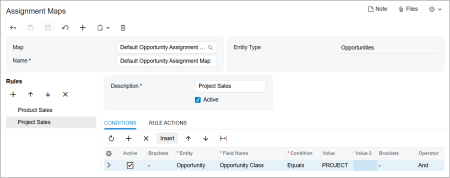 Assignment Maps: To Configure an Opportunity Assignment Map