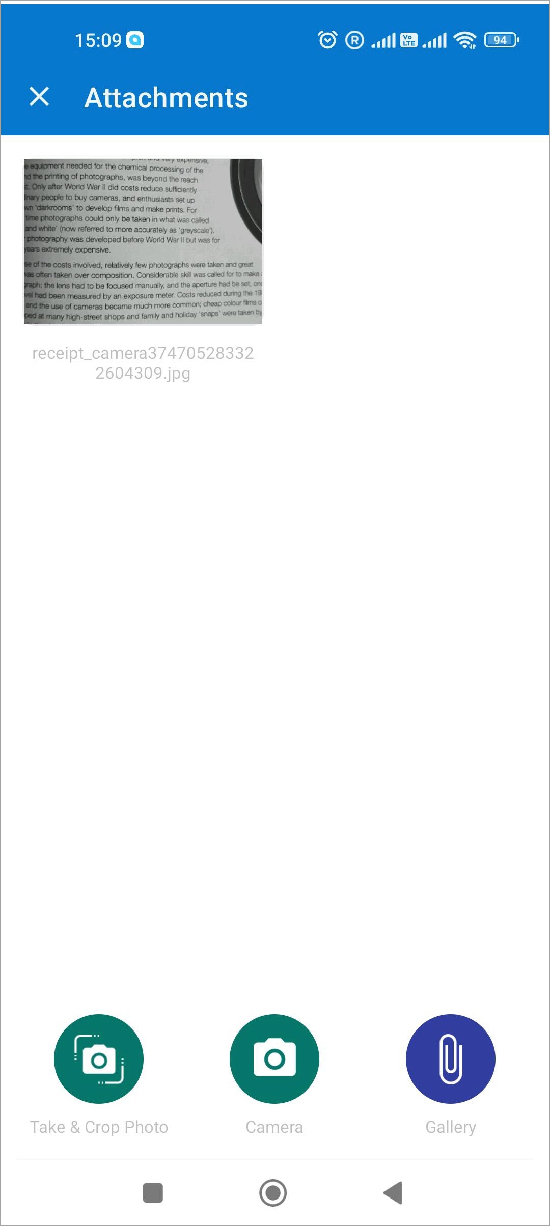 Attachments: File Upload and Attachment